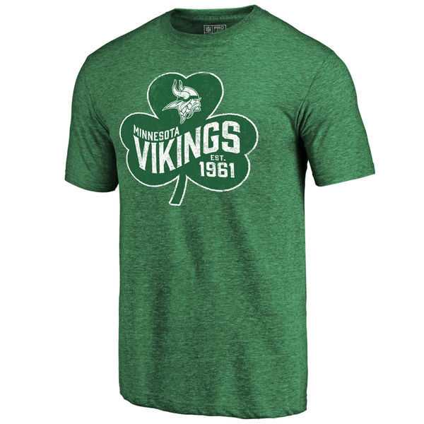 Men's Minnesota Vikings St. Patrick's Day Green Short Sleeve T-Shirt FengYun,We sell and wholesale Men's Minnesota Vikings St. Patrick's Day Green Short Sleeve T-Shirt FengYun on line form chian!